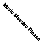 Music Maestro Please CD Fast Free UK Postage 765387601522